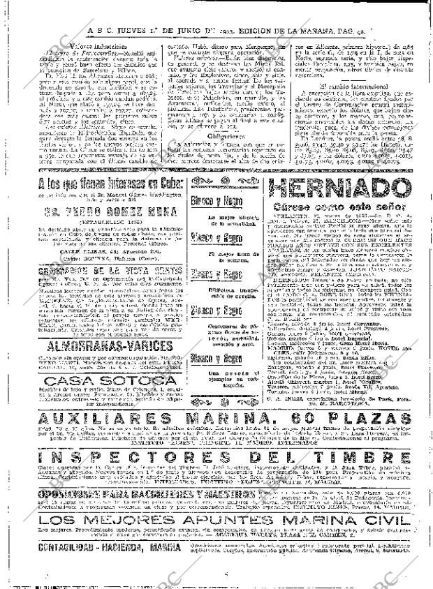 ABC MADRID 01-06-1933 página 42