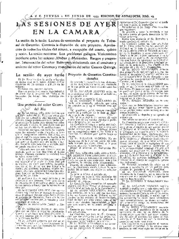 ABC SEVILLA 01-06-1933 página 19