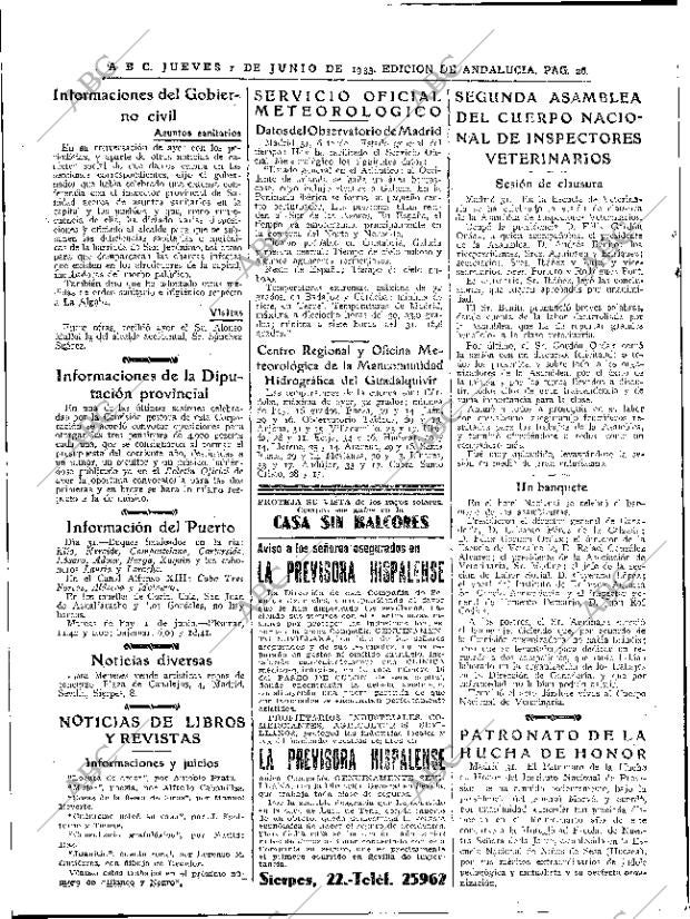 ABC SEVILLA 01-06-1933 página 26