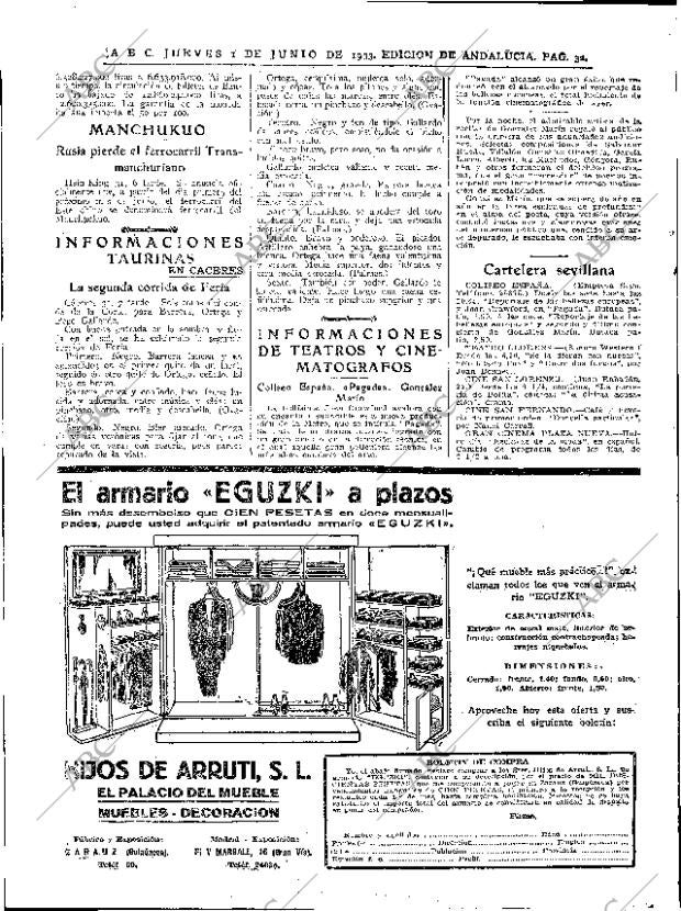 ABC SEVILLA 01-06-1933 página 32