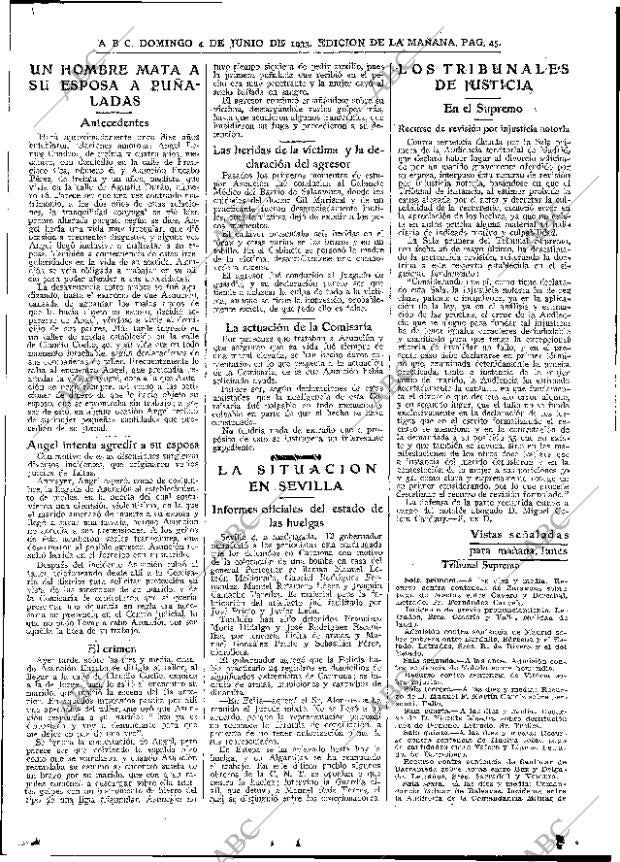ABC MADRID 04-06-1933 página 45