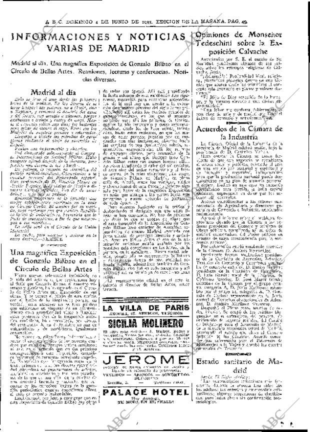 ABC MADRID 04-06-1933 página 49