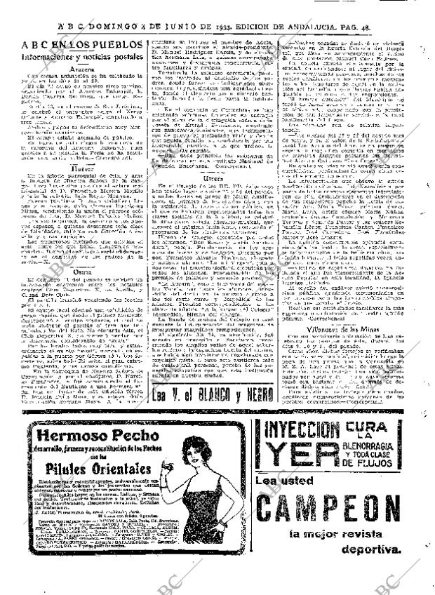 ABC SEVILLA 04-06-1933 página 46