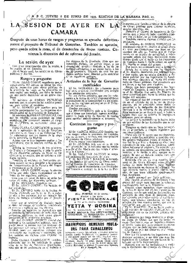 ABC MADRID 08-06-1933 página 23