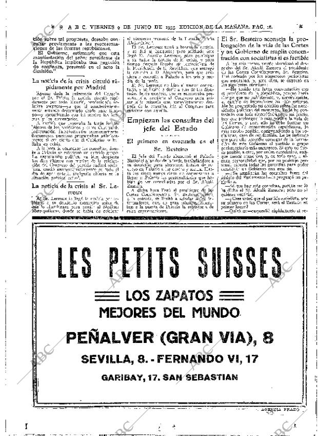 ABC MADRID 09-06-1933 página 16