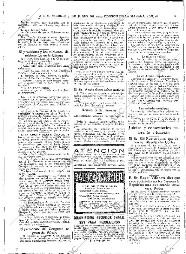 ABC MADRID 09-06-1933 página 18