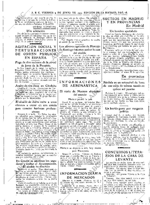 ABC MADRID 09-06-1933 página 36