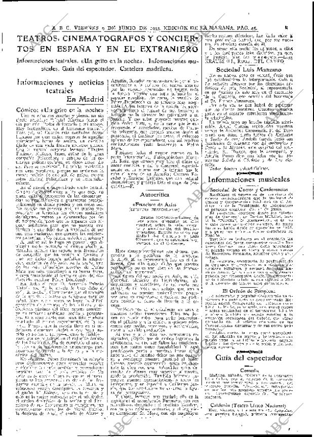 ABC MADRID 09-06-1933 página 45