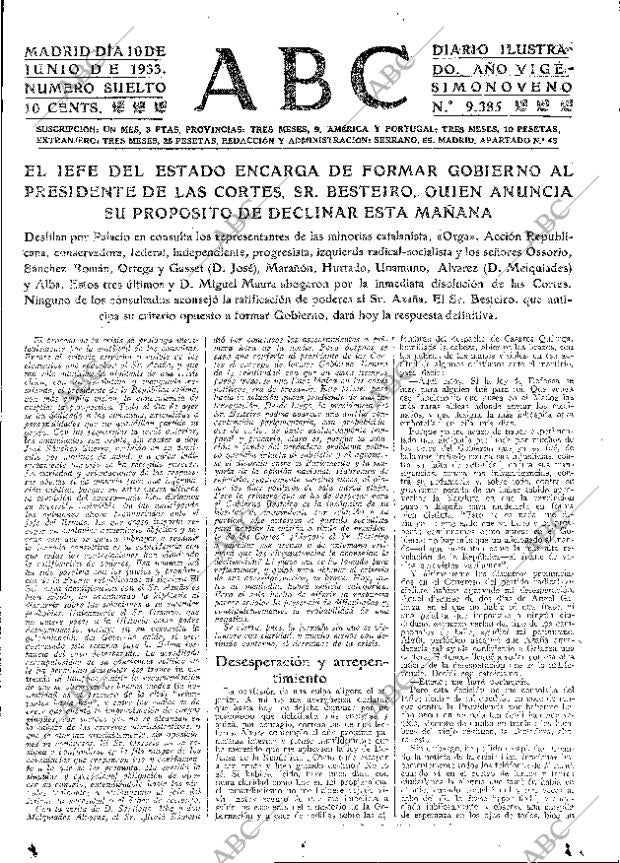 ABC MADRID 10-06-1933 página 15