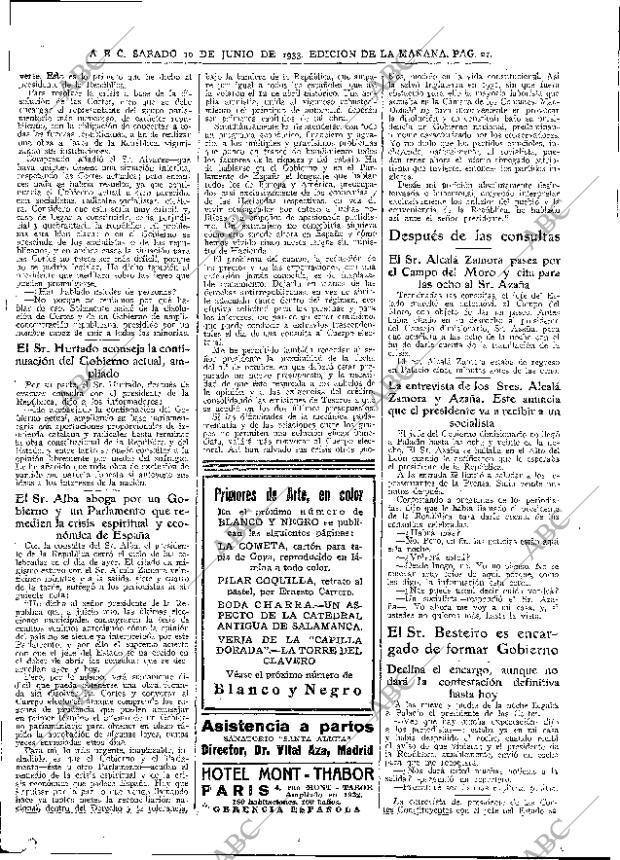 ABC MADRID 10-06-1933 página 21