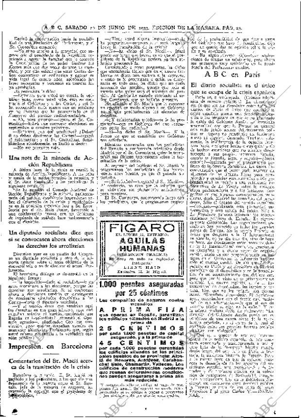 ABC MADRID 10-06-1933 página 25