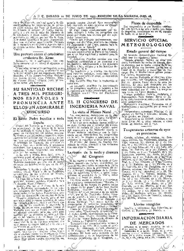 ABC MADRID 10-06-1933 página 28