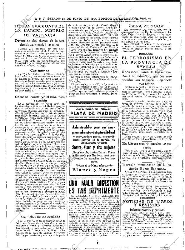 ABC MADRID 10-06-1933 página 30