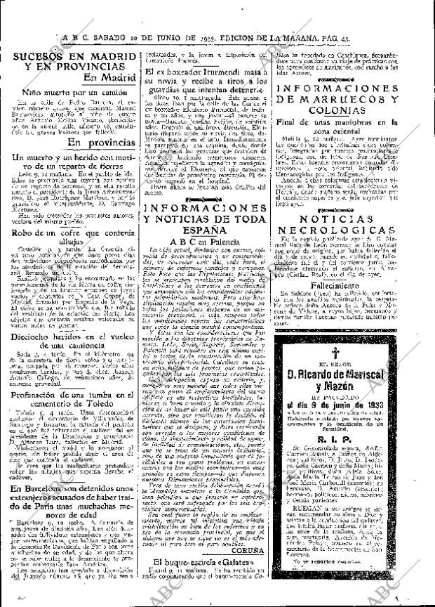 ABC MADRID 10-06-1933 página 43