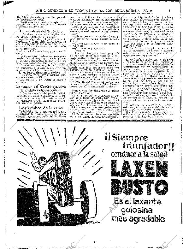 ABC MADRID 11-06-1933 página 30