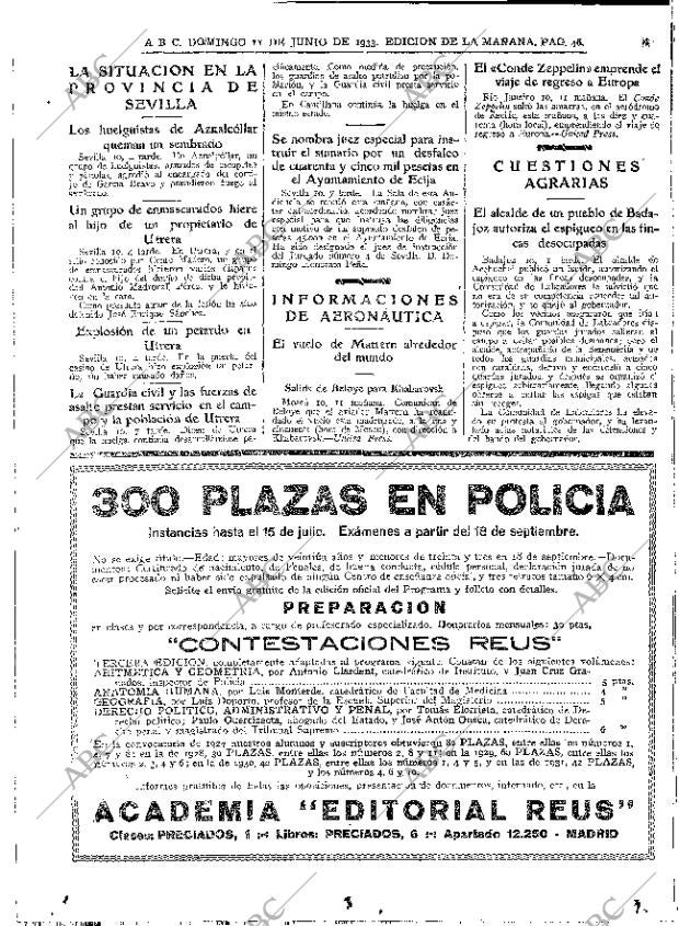 ABC MADRID 11-06-1933 página 46