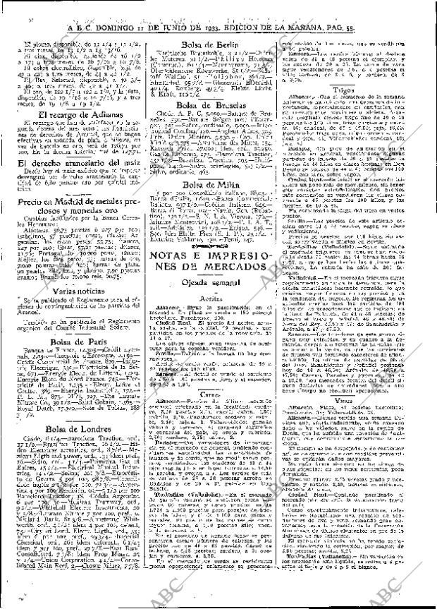 ABC MADRID 11-06-1933 página 55