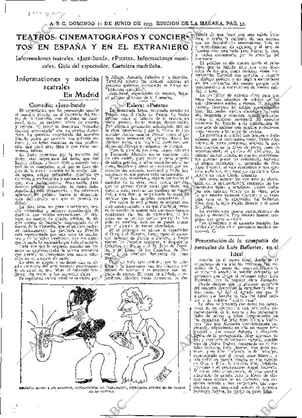 ABC MADRID 11-06-1933 página 57