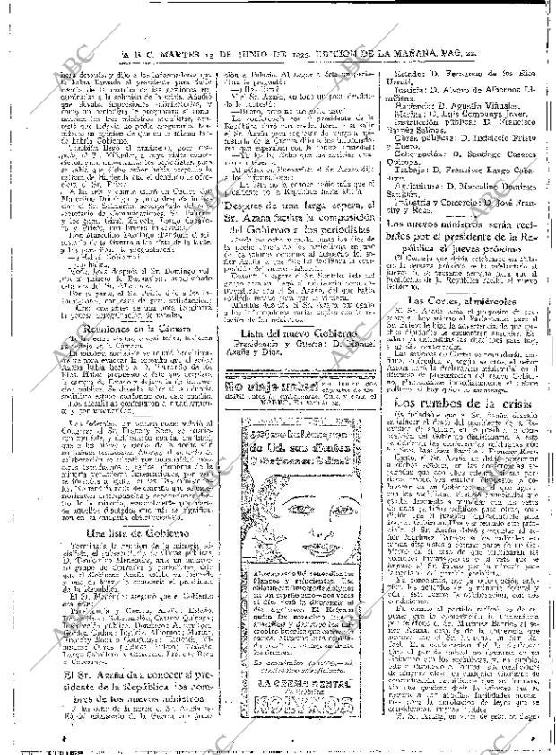 ABC MADRID 13-06-1933 página 22
