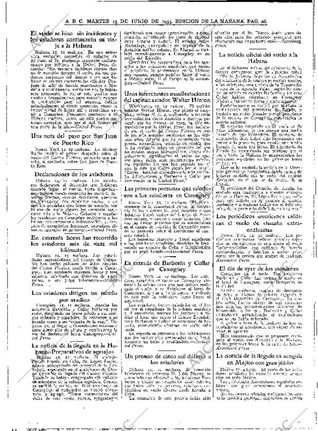 ABC MADRID 13-06-1933 página 26