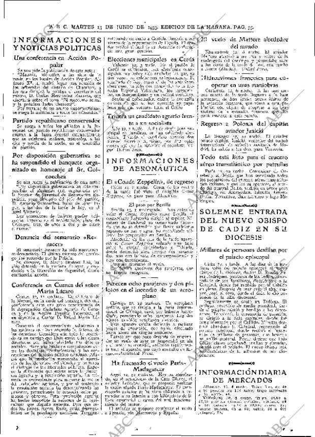 ABC MADRID 13-06-1933 página 35