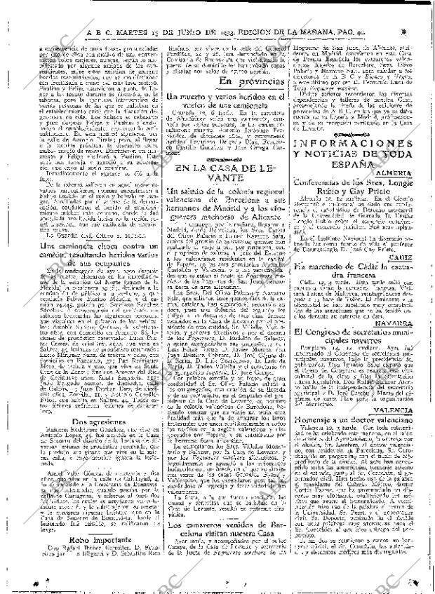 ABC MADRID 13-06-1933 página 40
