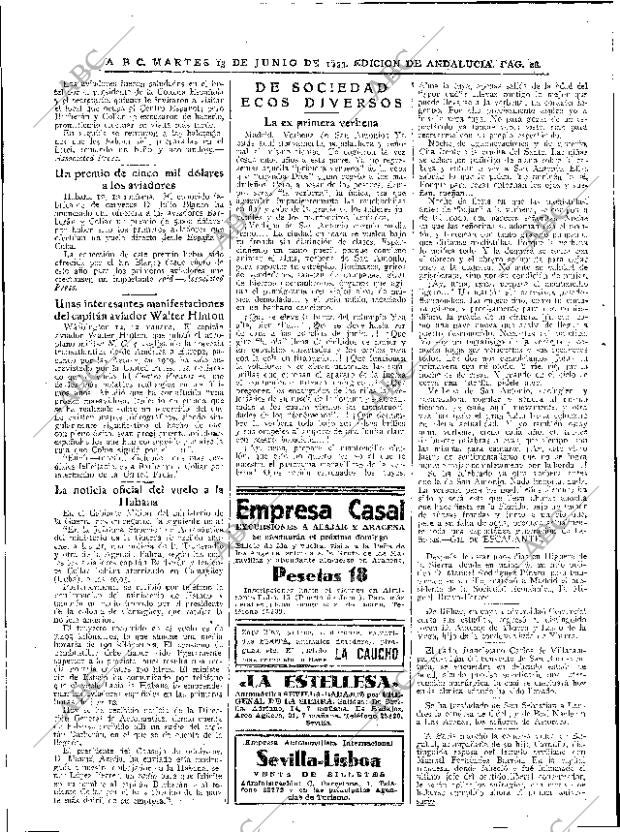 ABC SEVILLA 13-06-1933 página 28