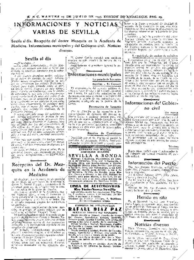 ABC SEVILLA 13-06-1933 página 29
