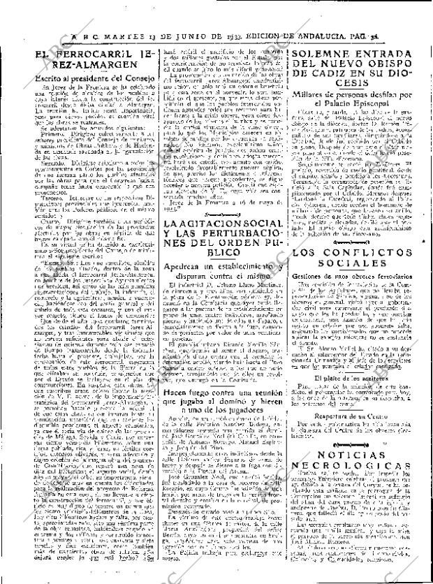 ABC SEVILLA 13-06-1933 página 32