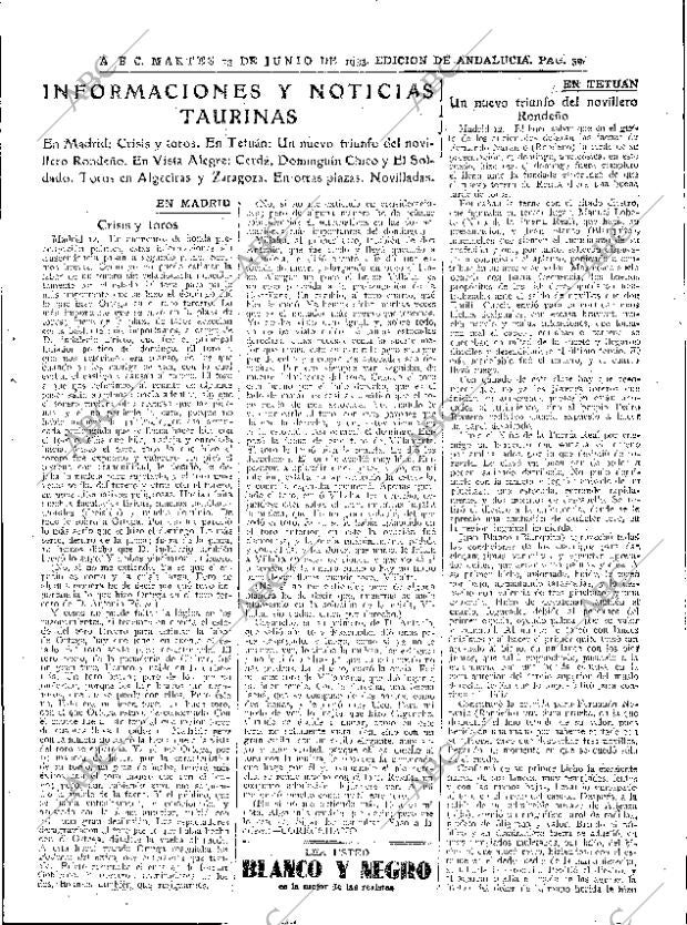 ABC SEVILLA 13-06-1933 página 39