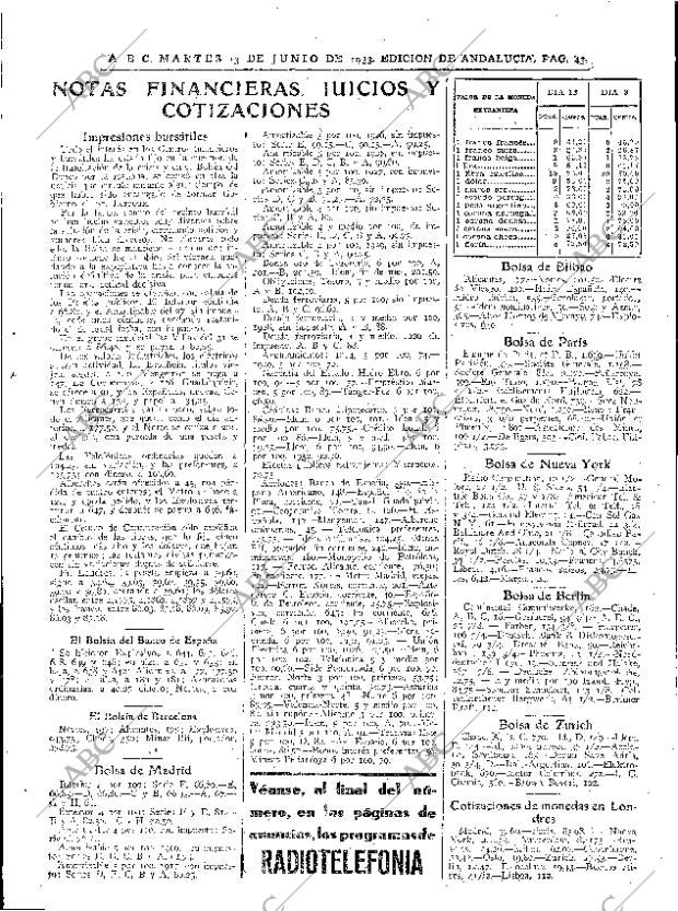 ABC SEVILLA 13-06-1933 página 43