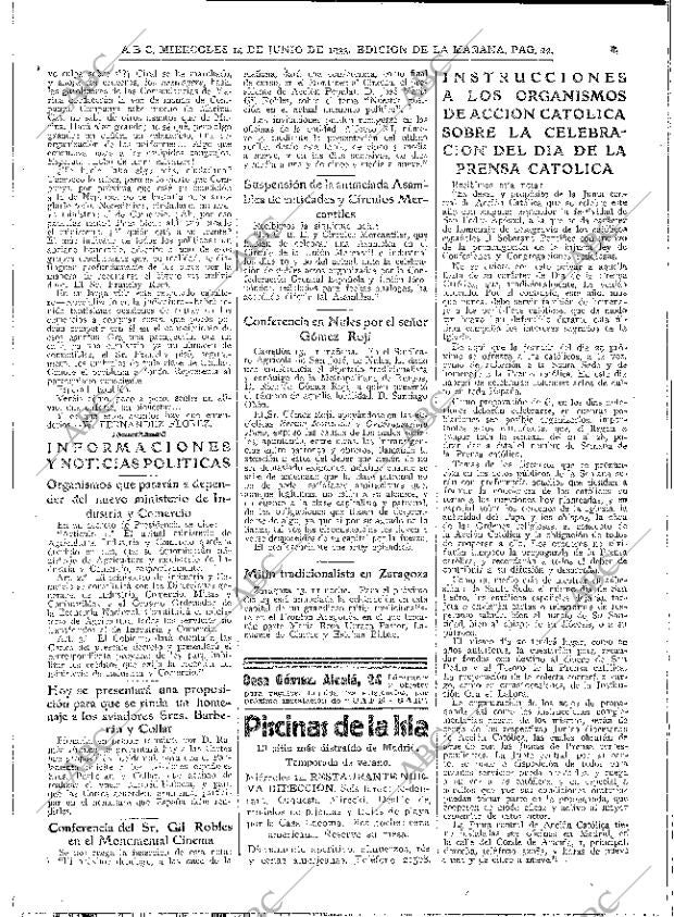 ABC MADRID 14-06-1933 página 22