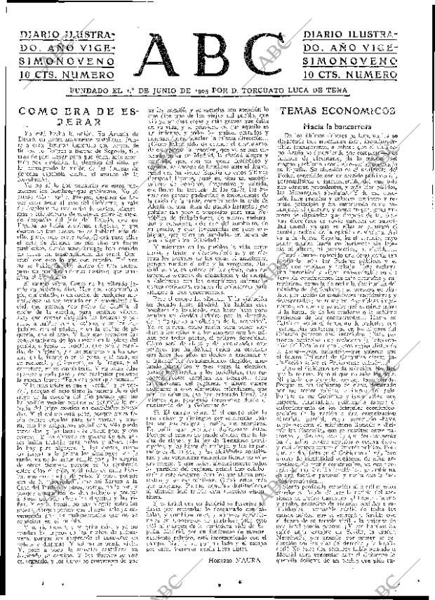 ABC MADRID 14-06-1933 página 3