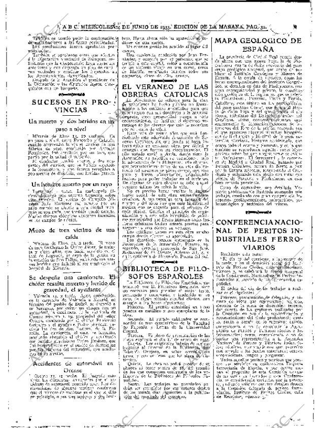 ABC MADRID 14-06-1933 página 32