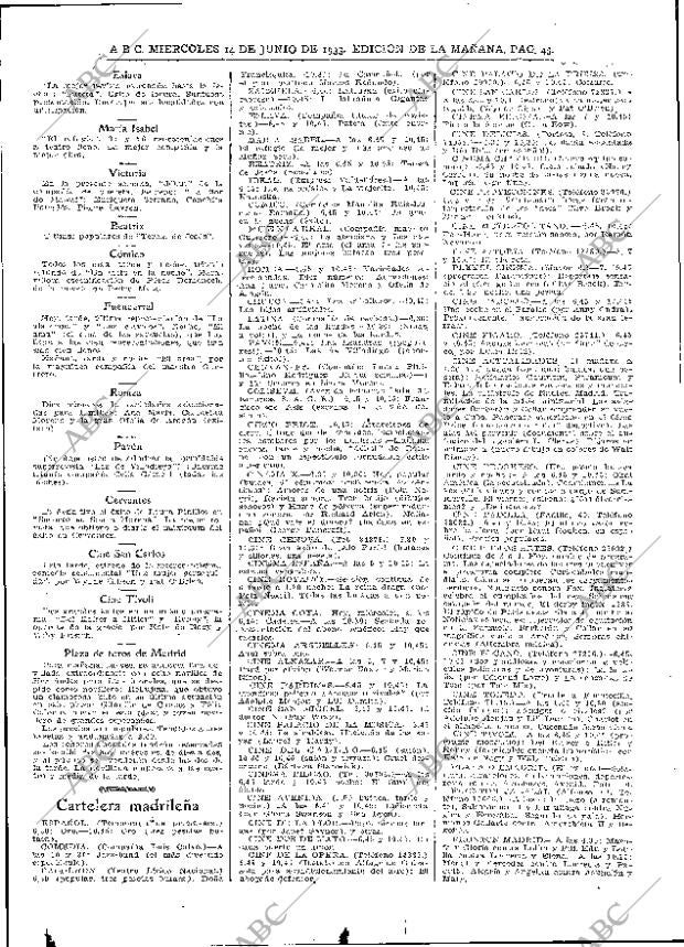 ABC MADRID 14-06-1933 página 45