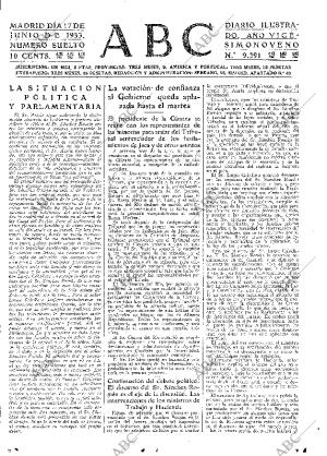 ABC MADRID 17-06-1933 página 15