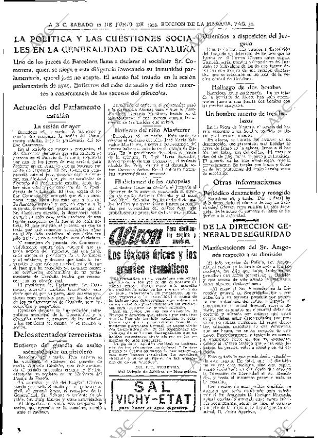 ABC MADRID 17-06-1933 página 31