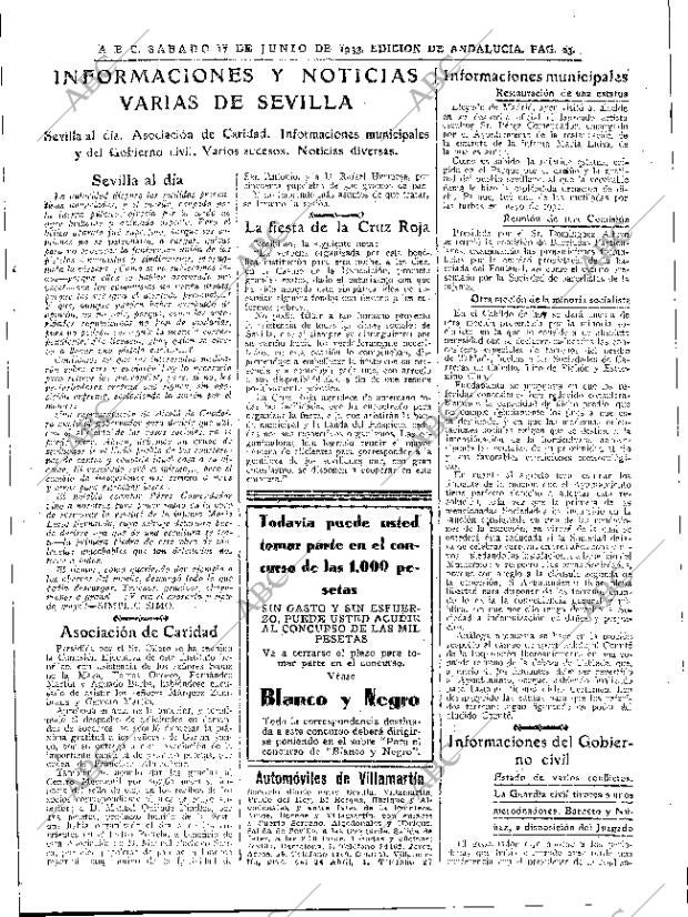 ABC SEVILLA 17-06-1933 página 23