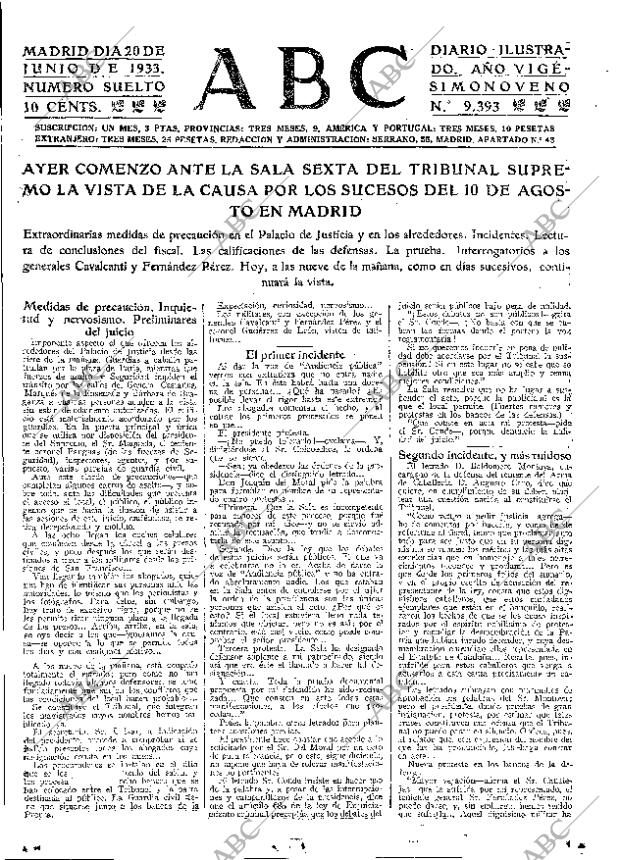 ABC MADRID 20-06-1933 página 15