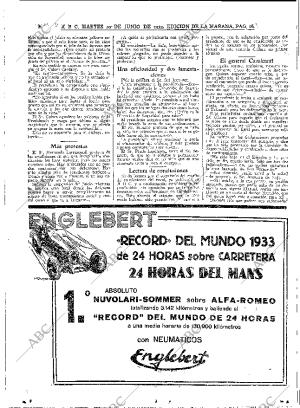 ABC MADRID 20-06-1933 página 16