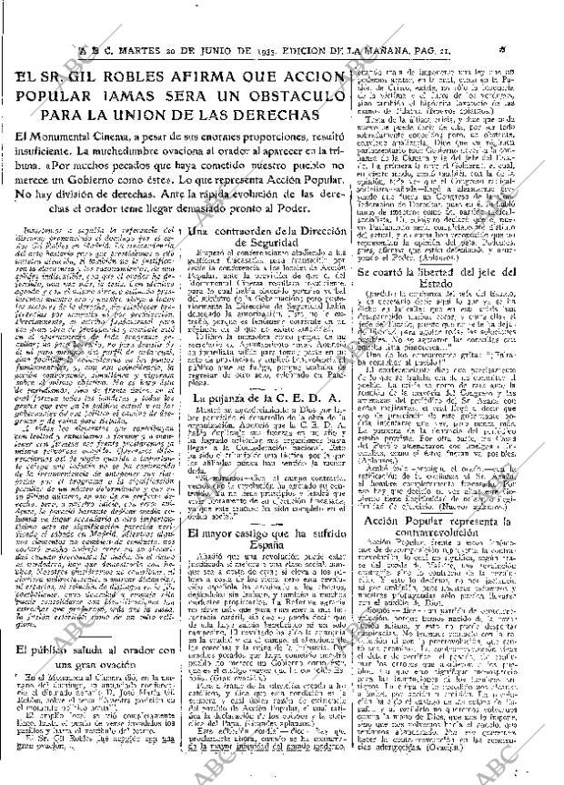 ABC MADRID 20-06-1933 página 21