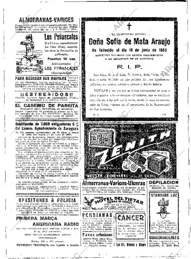 ABC MADRID 20-06-1933 página 56