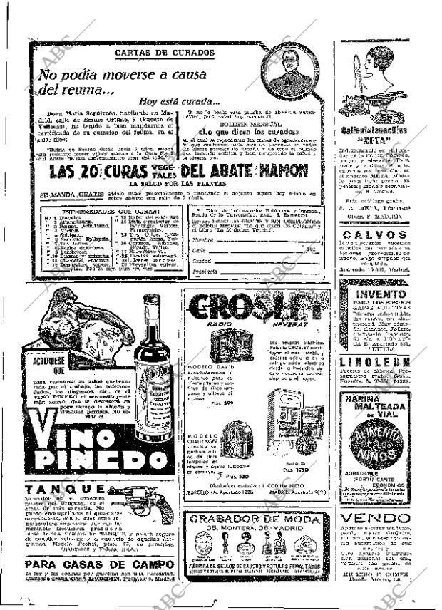 ABC MADRID 20-06-1933 página 57