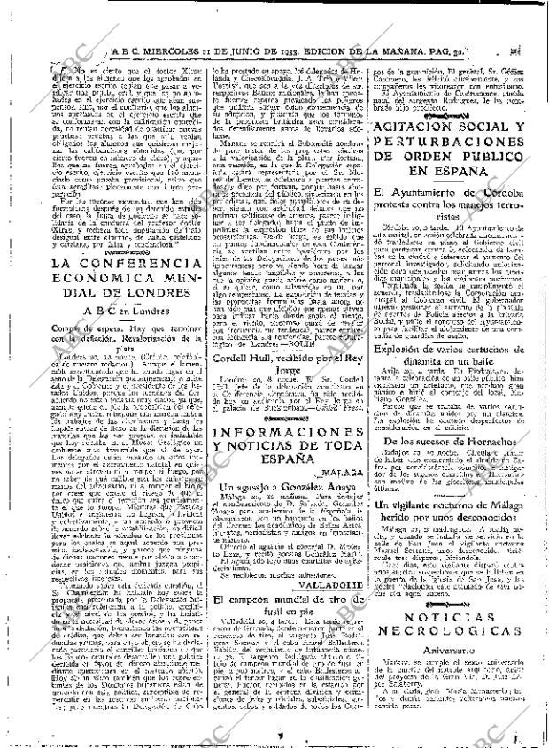 ABC MADRID 21-06-1933 página 32