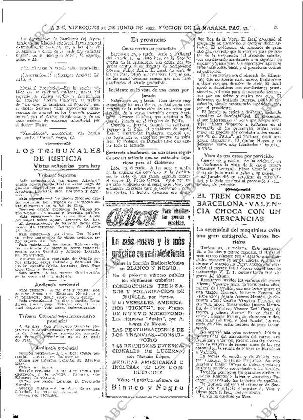 ABC MADRID 21-06-1933 página 37