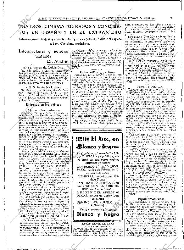 ABC MADRID 21-06-1933 página 42