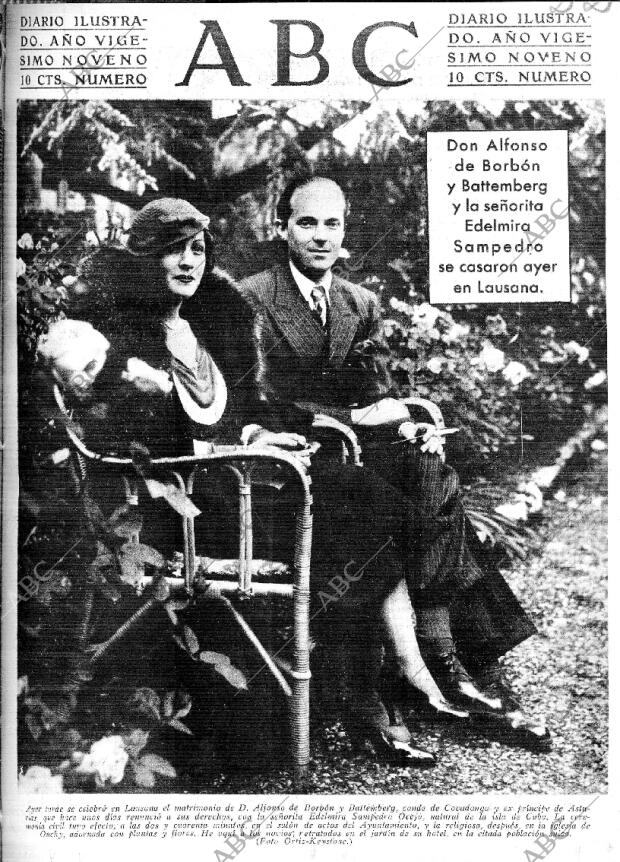 ABC MADRID 22-06-1933 página 1