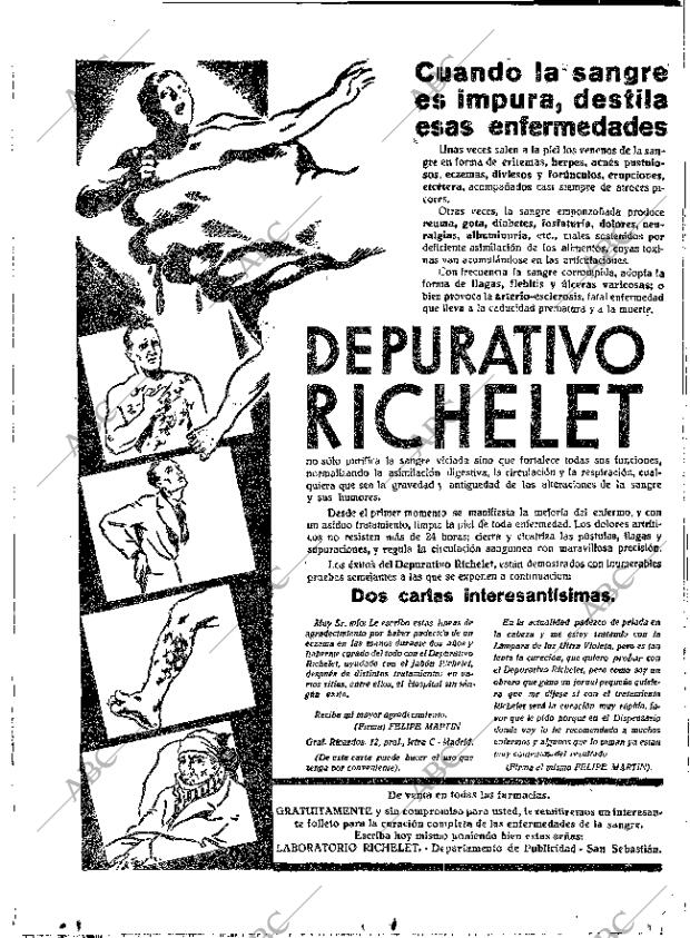 ABC MADRID 22-06-1933 página 16