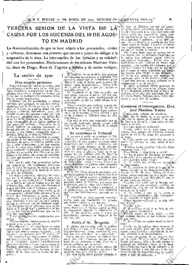 ABC MADRID 22-06-1933 página 23