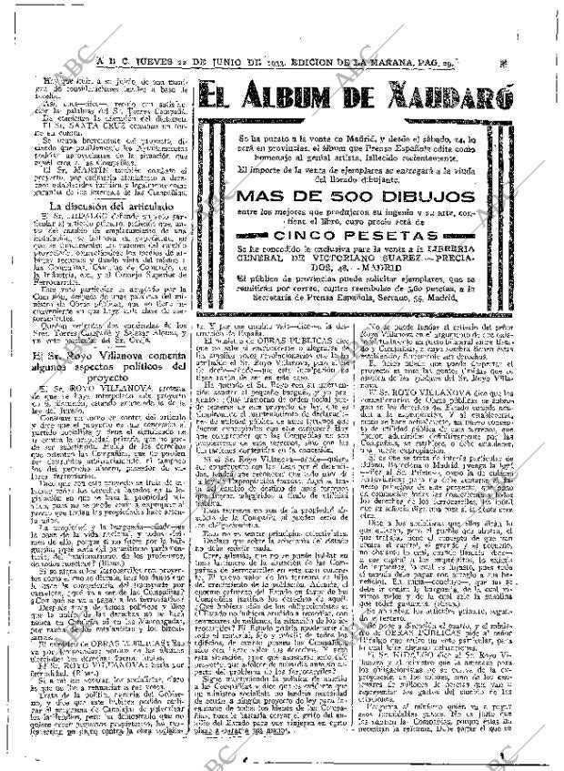 ABC MADRID 22-06-1933 página 29